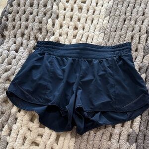 Lululemon Speed Up Low Rise 2.5” Running Shorts Navy Size 8 Lined